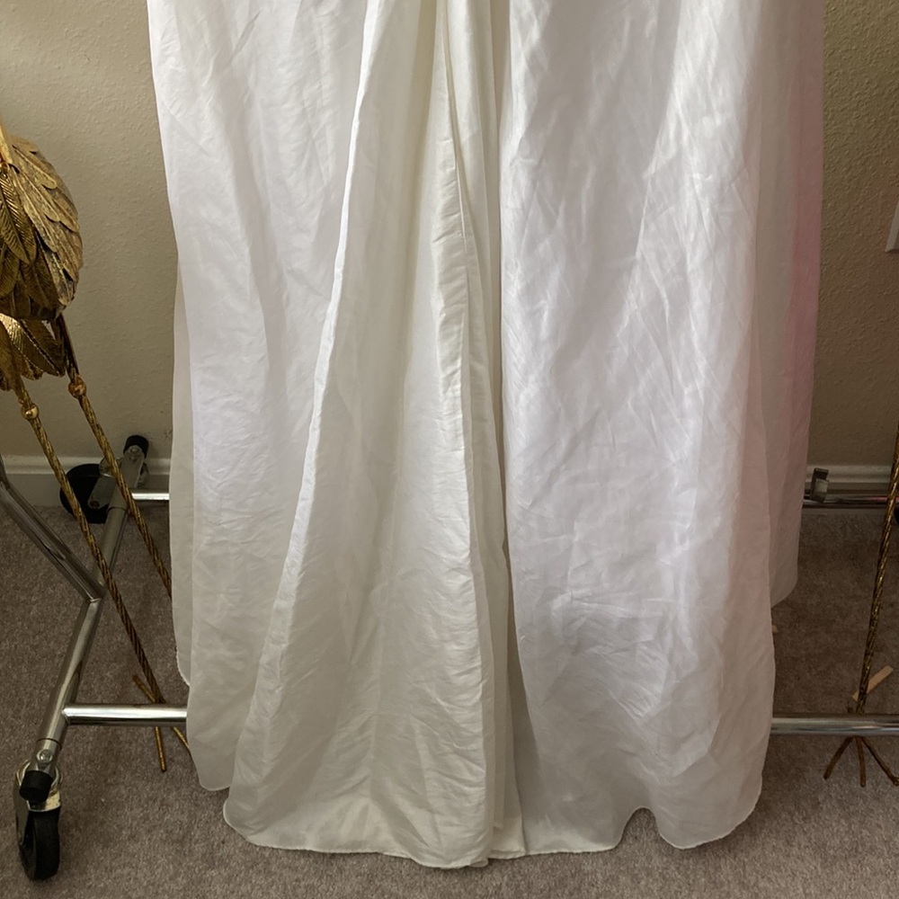 Strapless Rhinestone Wedding Dress - Picture 9 of 10